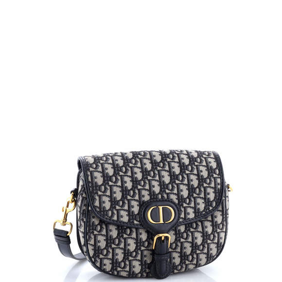 Christian Dior Medium Bobby Flap Bag Oblique Canvas - Picture 2 of 7